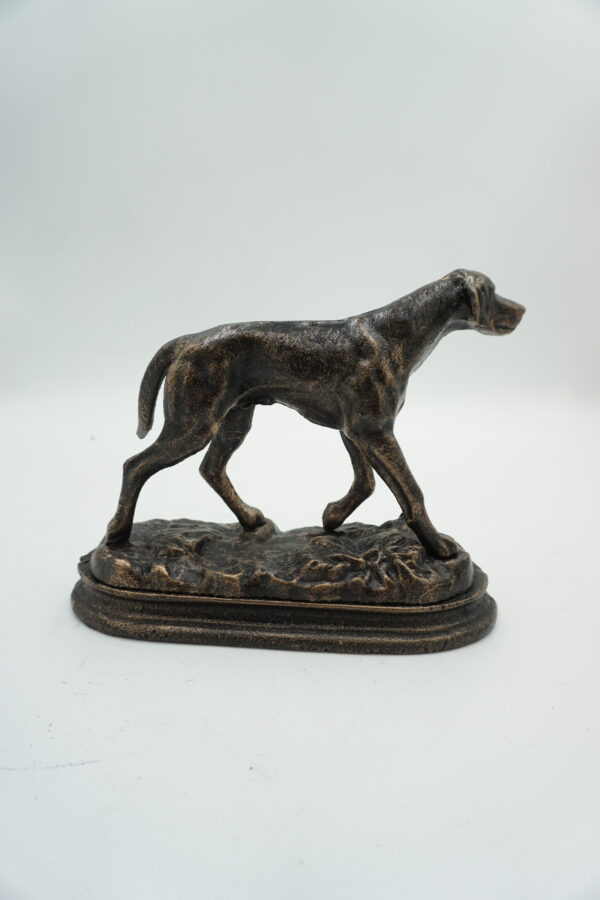 ŻELIWNA FIGURKA PIES GOŃCZY