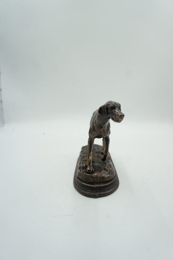 ŻELIWNA FIGURKA PIES GOŃCZY