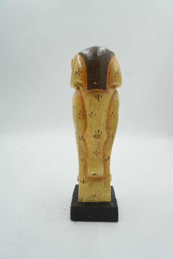 ŻELIWNA FIGURKA SOWA KOLOROWA