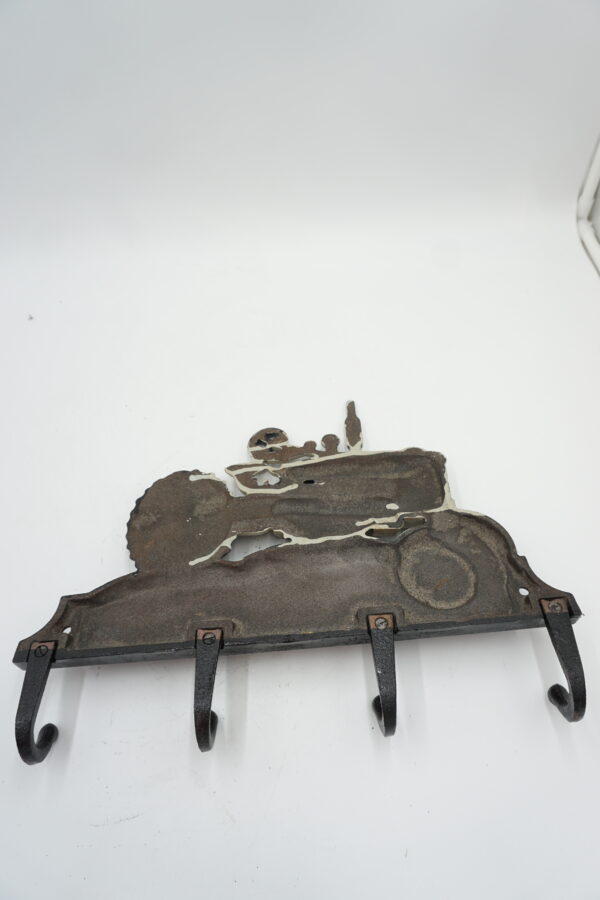 ŻELIWNY WIESZAK SZARY TRAKTOR