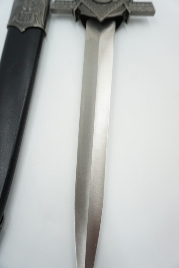 DEKORACYJNY MASOŃSKI MIECZ CEREMONIALNY SZTYLET - KORDZIK.