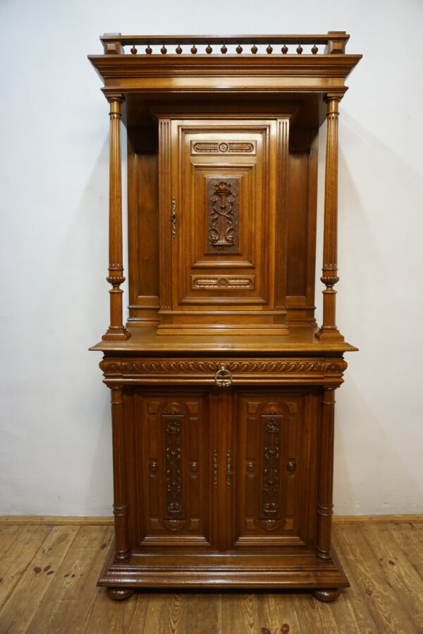 STARY ZGRABNY KREDENS KABINET ORZECH FRANCJA