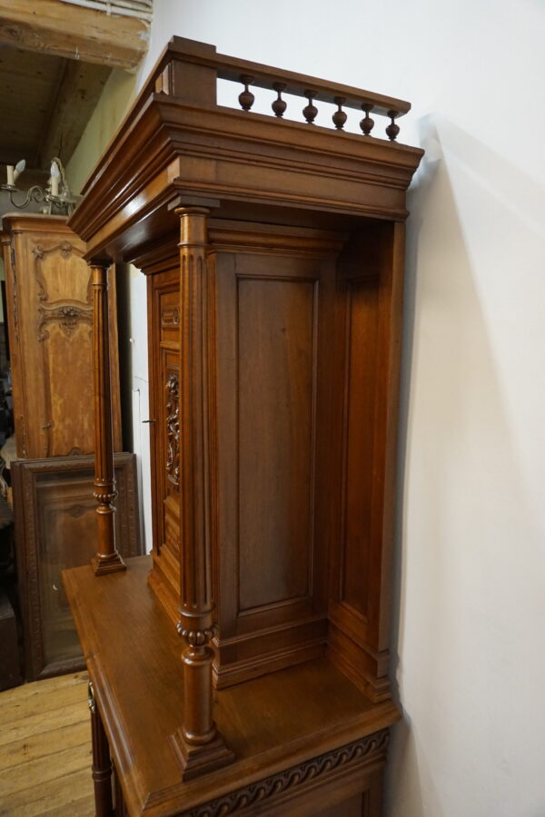 STARY ZGRABNY KREDENS KABINET ORZECH FRANCJA