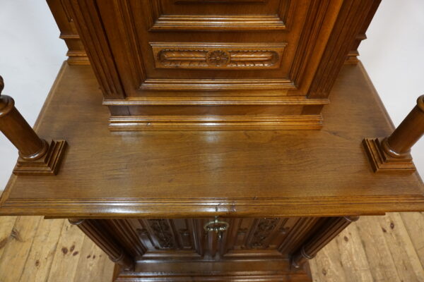 STARY ZGRABNY KREDENS KABINET ORZECH FRANCJA