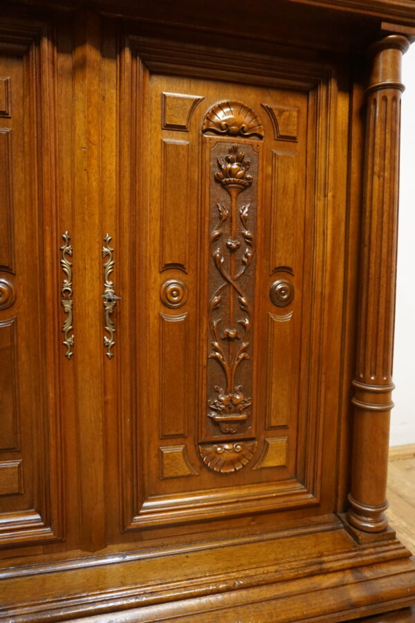 STARY ZGRABNY KREDENS KABINET ORZECH FRANCJA