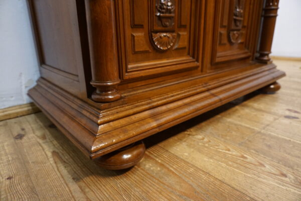 STARY ZGRABNY KREDENS KABINET ORZECH FRANCJA