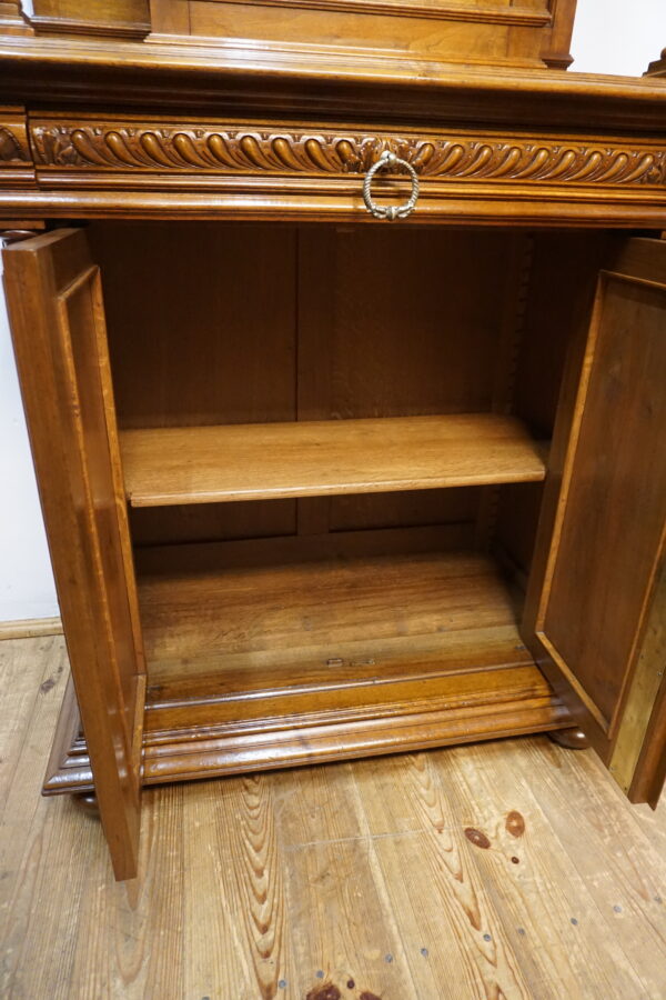 STARY ZGRABNY KREDENS KABINET ORZECH FRANCJA