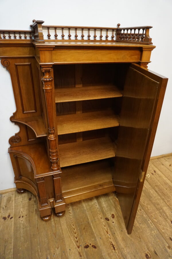 STARA KOMODA BIELIŹNIARKA Z LUSTREM NIESPOTYKANA