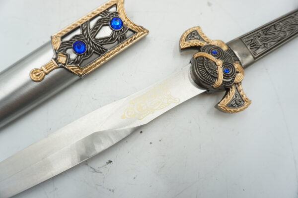 DEKORACYJNY NÓŻ OZDOBNY SZTYLET KORDZIK Z POCHWĄ