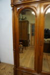 DWUDRZWIOWA SZAFA PAŁACOWA Z LUSTRAMI FRANCJA ORYGINAŁ LITY ORZECH