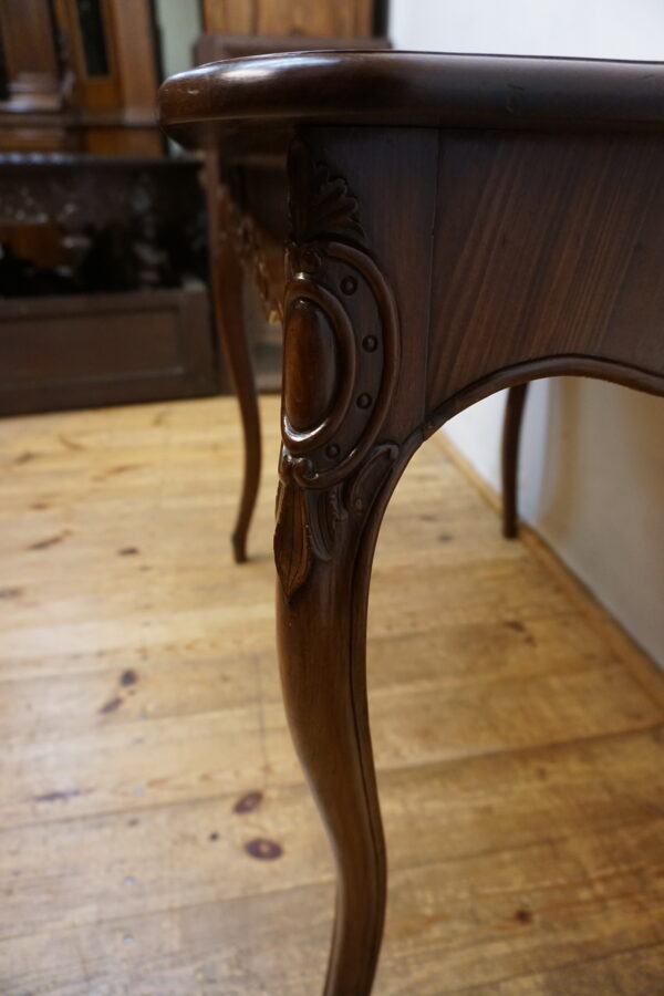 STARY STOLIK KAWOWY LUDWIK LITY MAHOŃ