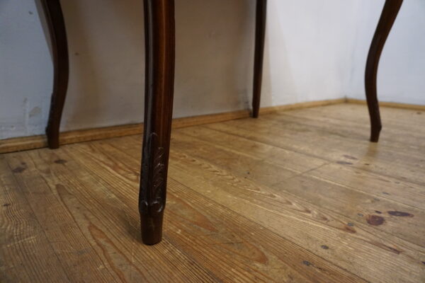 STARY STOLIK KAWOWY LUDWIK LITY MAHOŃ