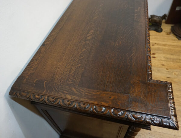 STARA MYŚLIWSKA KOMODA NEORENESANS FRANCJA PTAK I ZAJĄC