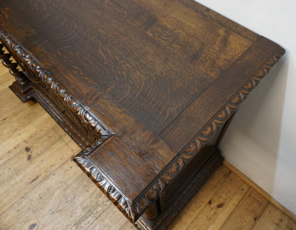 STARA MYŚLIWSKA KOMODA NEORENESANS FRANCJA PTAK I ZAJĄC