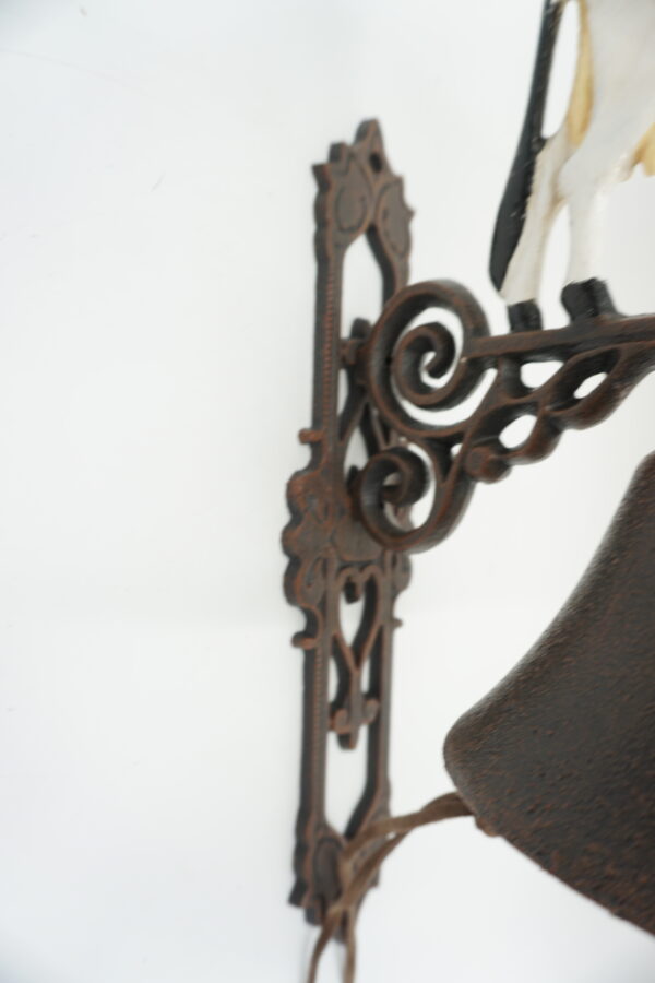 PIĘKNY ŻELIWNY DZWON DZWONECZEK KROWA