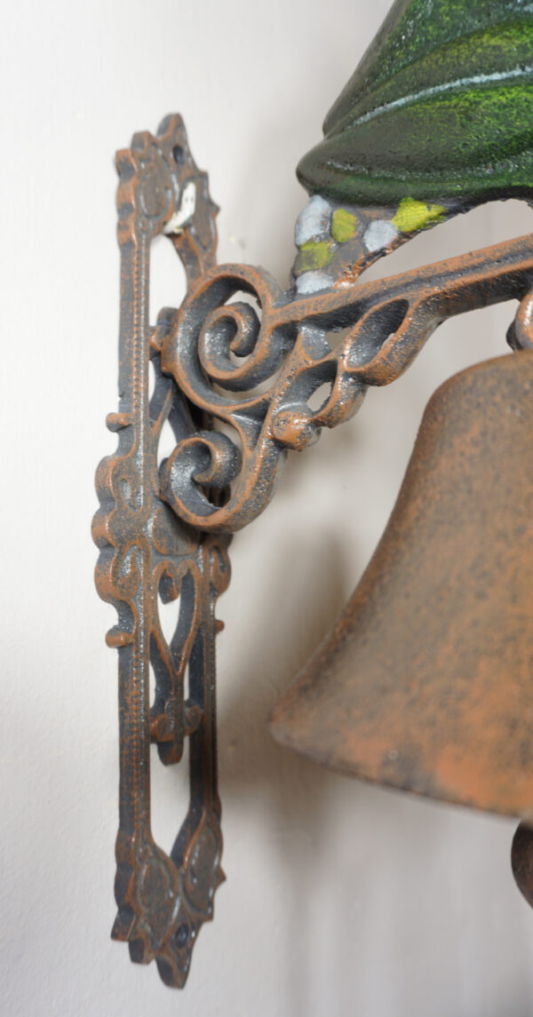 PIĘKNY ŻELIWNY DZWON DZWONEK ŻABA