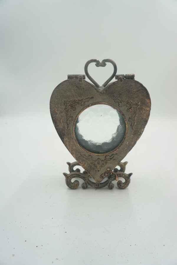 DEKORACYJNY LAMPION LAMPKA SERCE na świece DOM TARAS