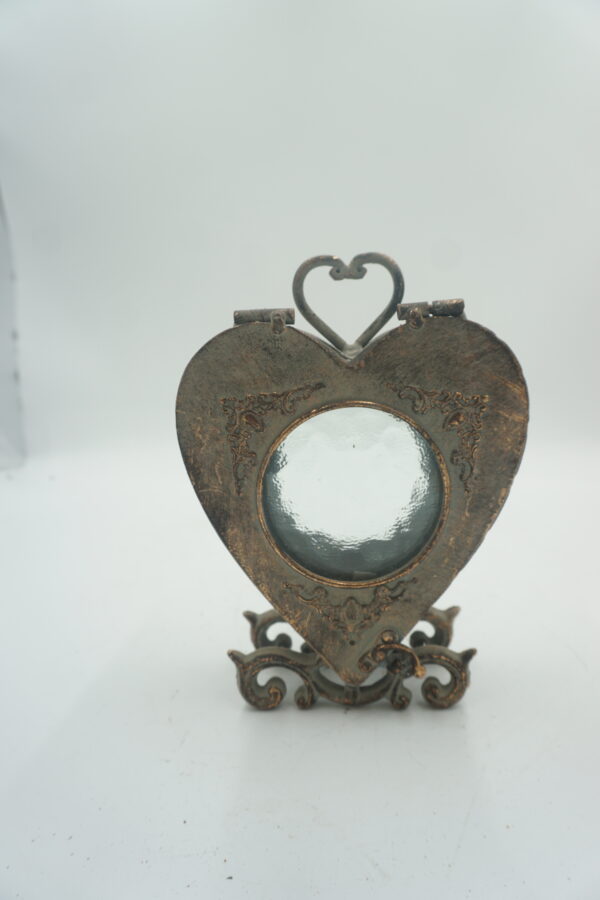 DEKORACYJNY LAMPION LAMPKA SERCE na świece DOM TARAS