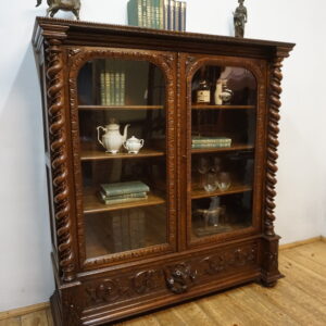 PODRĘCZNA BIBLIOTECZKA NEORENESANS FRANCJA SPIRALNE KOLUMNY