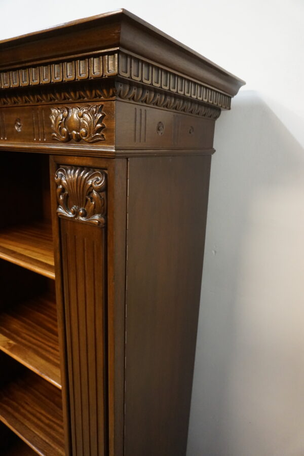 NIEPOTYKANY REGAŁ BIBLIOTEKA OTWARTA DUŻA LWIE ŁAPY