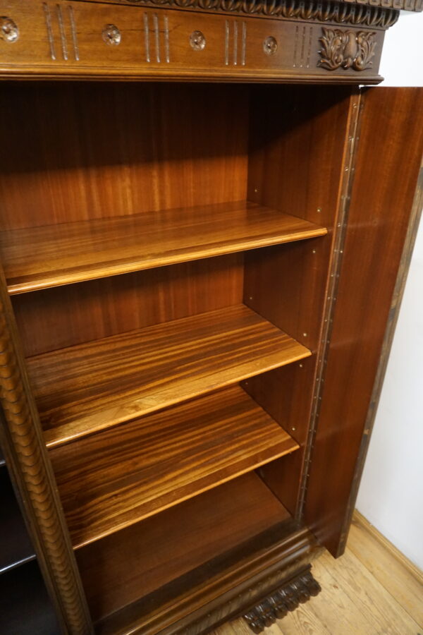 NIEPOTYKANY REGAŁ BIBLIOTEKA OTWARTA DUŻA LWIE ŁAPY