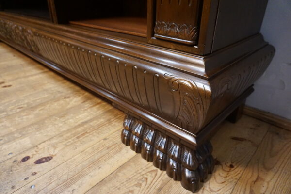 NIEPOTYKANY REGAŁ BIBLIOTEKA OTWARTA DUŻA LWIE ŁAPY