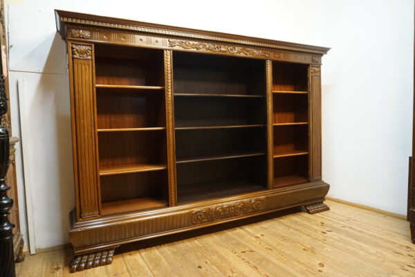 NIEPOTYKANY REGAŁ BIBLIOTEKA OTWARTA DUŻA LWIE ŁAPY