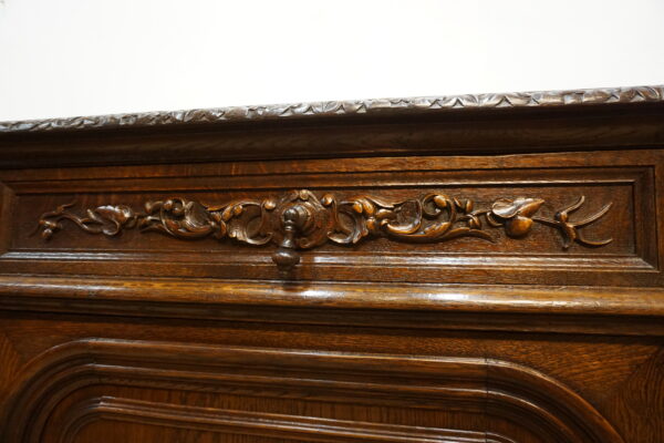 STARA MYŚLIWSKA KOMODA NEORENESANS FRANCJA BOGATO RZEŹBIONA