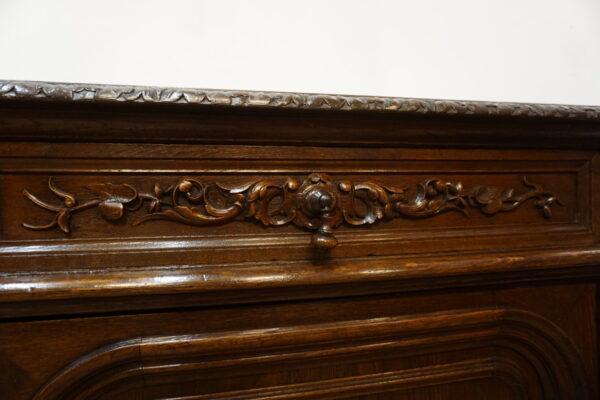 STARA MYŚLIWSKA KOMODA NEORENESANS FRANCJA BOGATO RZEŹBIONA