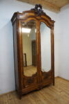 WYSOKA PAŁACOWA SZAFA LUDWIK FRANCJA MAHOŃ wys. 281cm