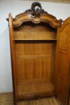 WYSOKA PAŁACOWA SZAFA LUDWIK FRANCJA MAHOŃ wys. 281cm