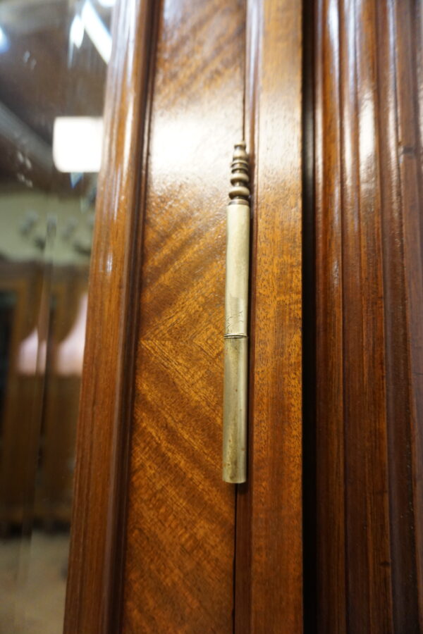 WYSOKA PAŁACOWA SZAFA LUDWIK FRANCJA MAHOŃ wys. 281cm