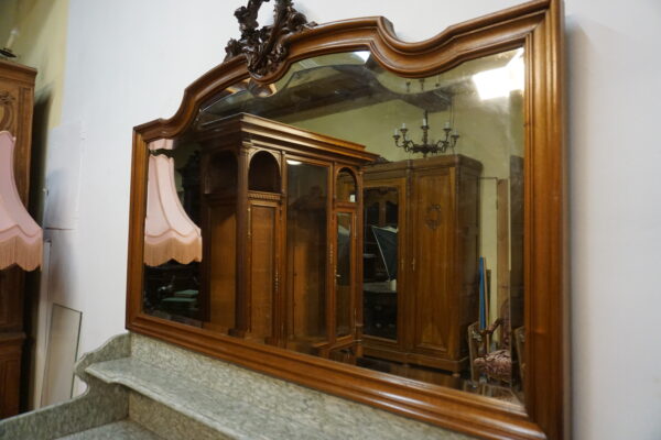 STARA PAŁACOWA TOALETKA Z LUSTREM MAHOŃ FRANCJA