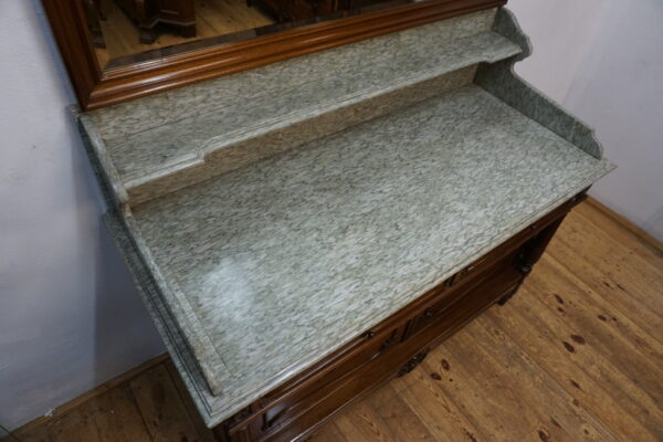 STARA PAŁACOWA TOALETKA Z LUSTREM MAHOŃ FRANCJA