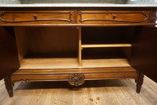 STARA PAŁACOWA TOALETKA Z LUSTREM MAHOŃ FRANCJA