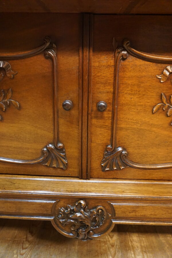 STARA PAŁACOWA TOALETKA Z LUSTREM MAHOŃ FRANCJA