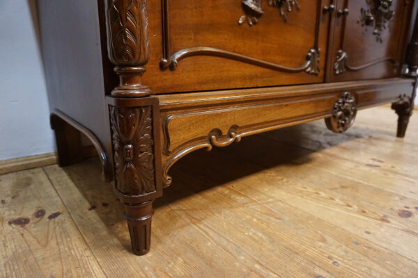 STARA PAŁACOWA TOALETKA Z LUSTREM MAHOŃ FRANCJA