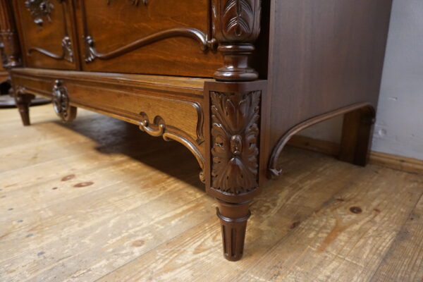 STARA PAŁACOWA TOALETKA Z LUSTREM MAHOŃ FRANCJA