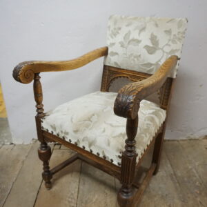 ZGRABNY FOTEL DO BIURKA DĄB