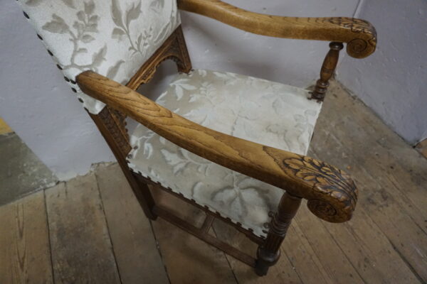 ZGRABNY FOTEL DO BIURKA DĄB