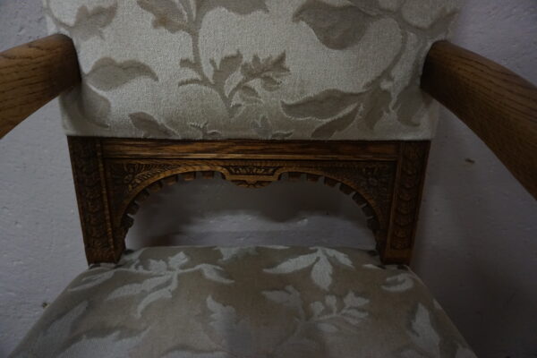 ZGRABNY FOTEL DO BIURKA DĄB