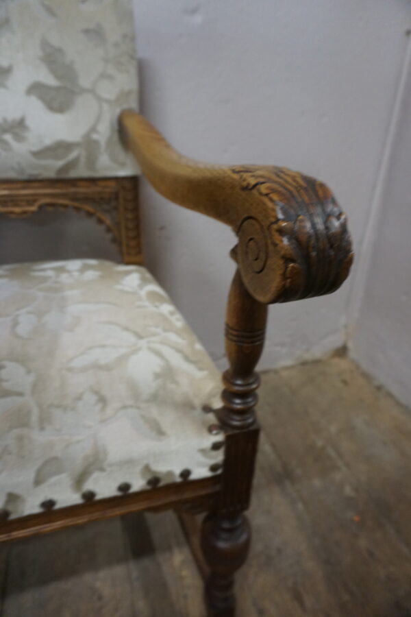 ZGRABNY FOTEL DO BIURKA DĄB