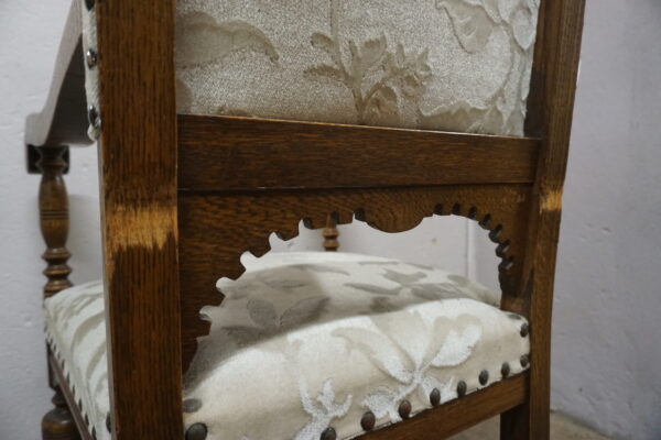 ZGRABNY FOTEL DO BIURKA DĄB