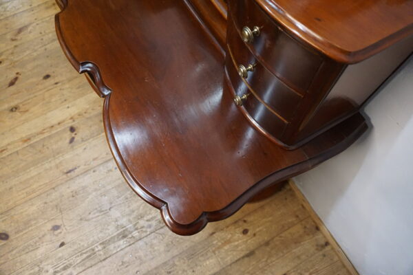 STARA TOALETKA Z LUSTREM LITY MAHOŃ ORYGINAŁ