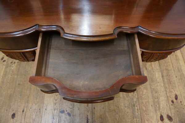 STARA TOALETKA Z LUSTREM LITY MAHOŃ ORYGINAŁ