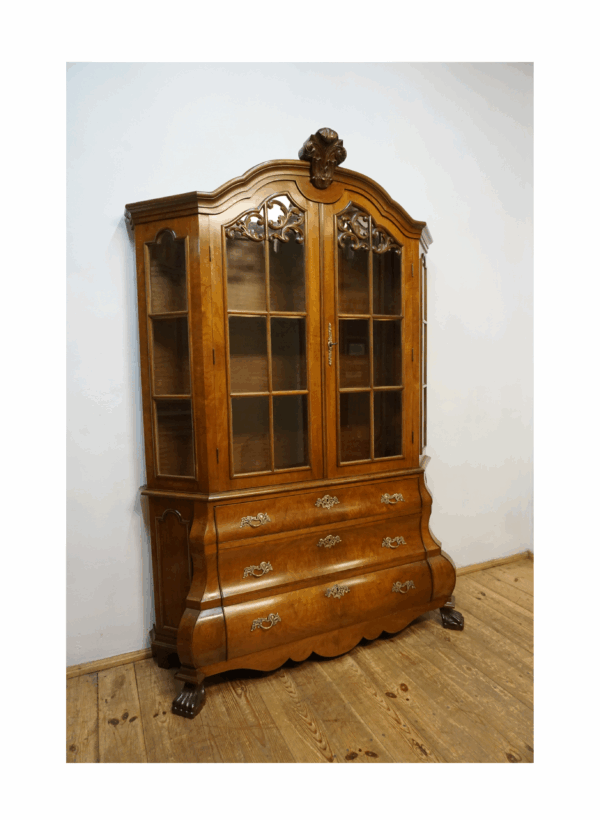 DEKORACYJNA WITRYNA SERWANTKA NA LWICH ŁAPACH