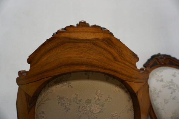 KOMPLET 4 KRZESEŁ LUDWIK PALISANDER FRANCJA