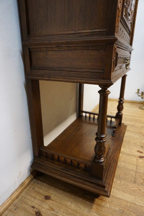 STARY KABINET BAREK RZEŹBIONY BRETOŃSKI FRANCJA