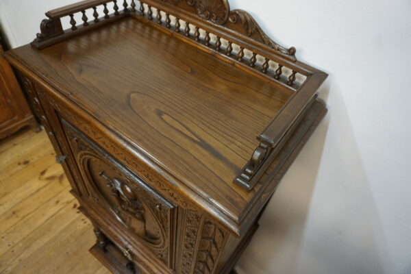 STARY KABINET BAREK RZEŹBIONY BRETOŃSKI FRANCJA