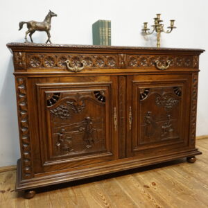 STARA RZEŹBIONA KOMODA BRETOŃSKA FRANCJA